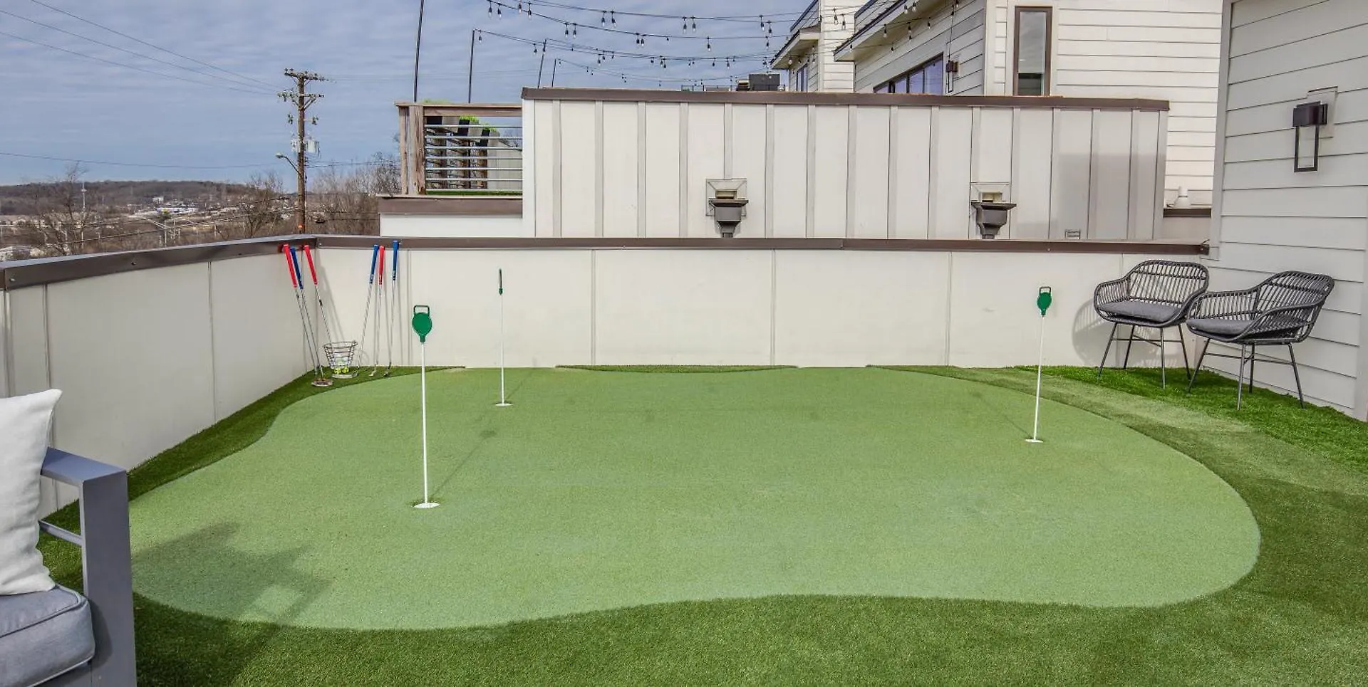 Whiskey House With Rooftop Golf, City Views! 8Min To Downtown! Sleeps 9! Nashville 0*,